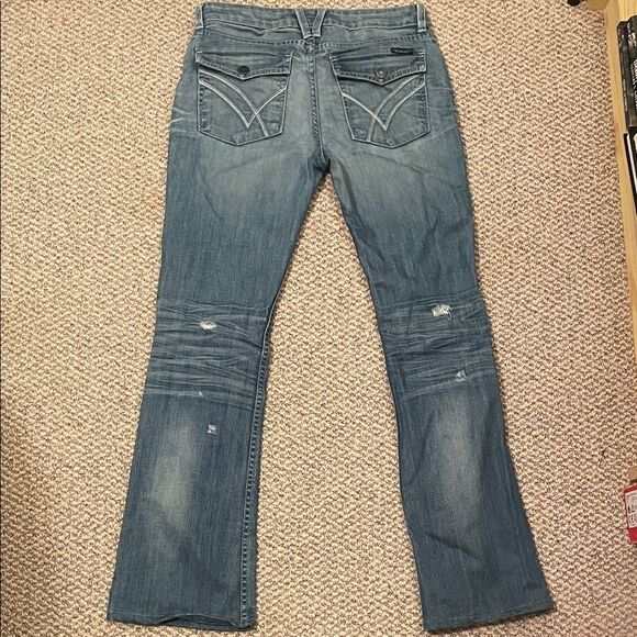 William Rast Women's Boot Cut Jeans in Deep Blue - Picture 5 of 7